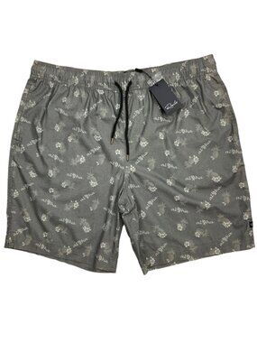 Rails Aloha Pineapple Kian Swim Trunks Short 2XL XXL Kian Gray NEW